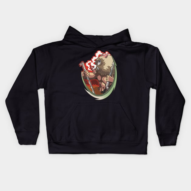 inosuke Kids Hoodie by i want money